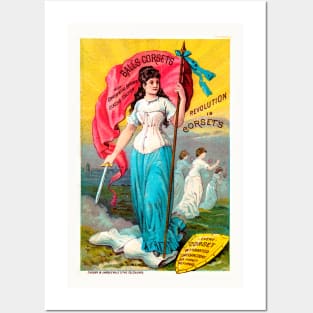 Ball's Corsets Advertisment Posters and Art